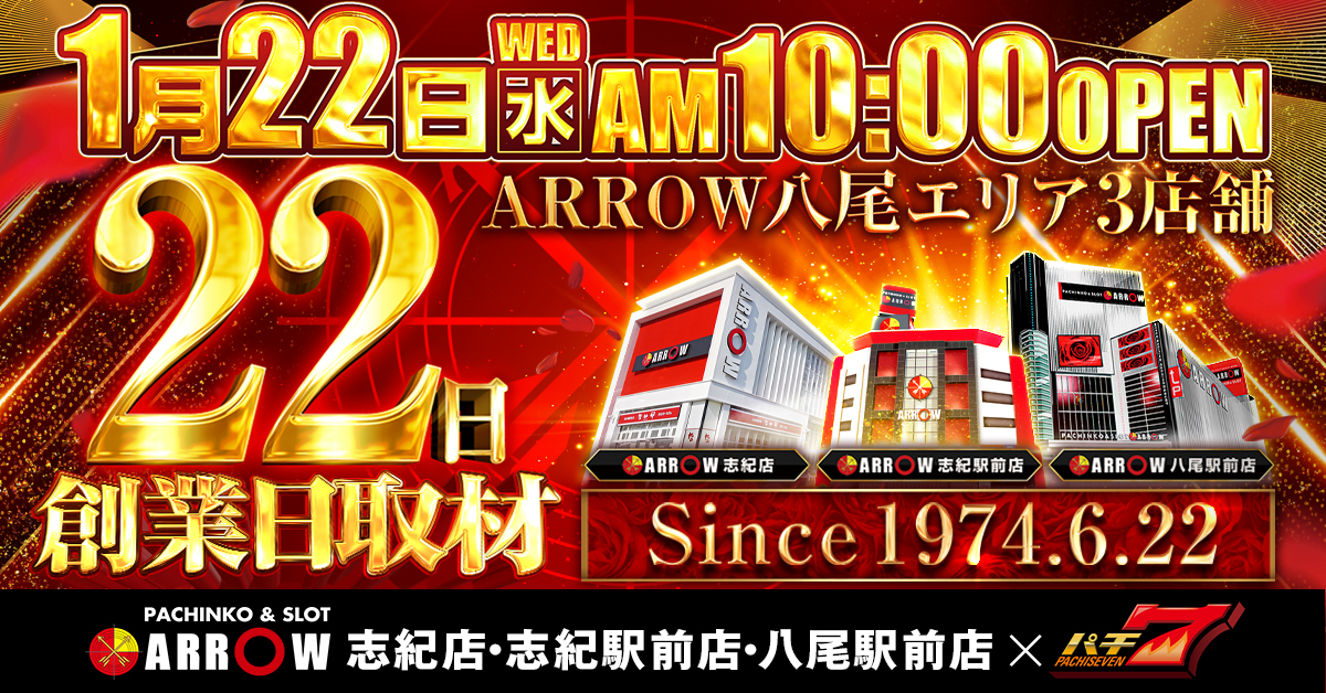 ARROW創業日取材