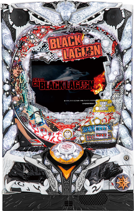 Crブラックラグーン3 パチンコ新台 ボーダー スペック 演出信頼度 保留 動画 予告 ブラクラ Blacklagoon 導入日