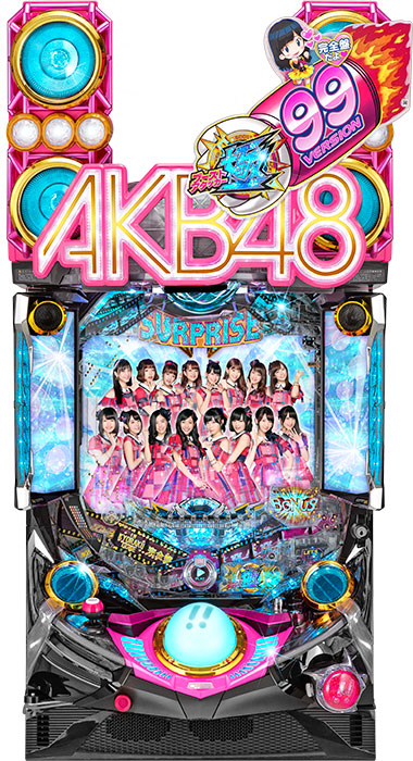 完売アイテム ＰぱちんこＡＫＢ４８－３Ａ１０【甘デジ】 パチンコ実機