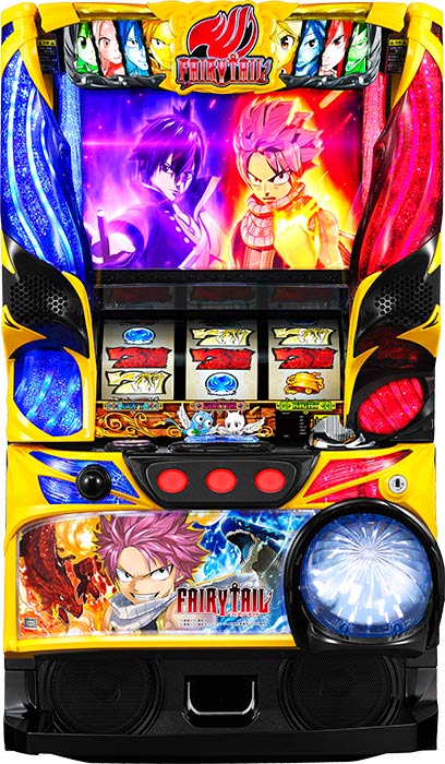 オリジナル パチスロ実機 FAIRY TAIL2 フェアリーテイル2 コイン不要機 ...