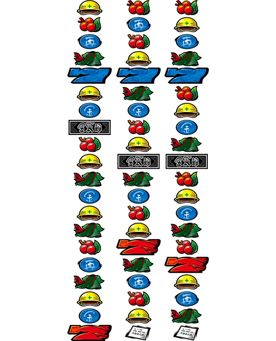 スマスロ金太郎のリール配列