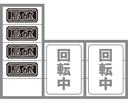 島娘の最初に狙う図柄