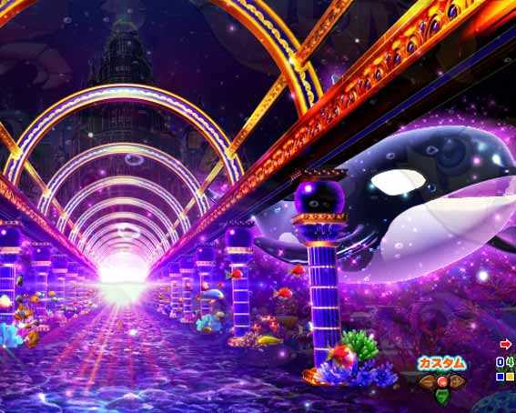 大海物語5ブラックLT 背景キャラ予告