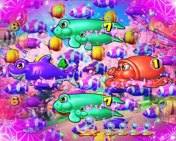 海物語 極JAPAN 魚群